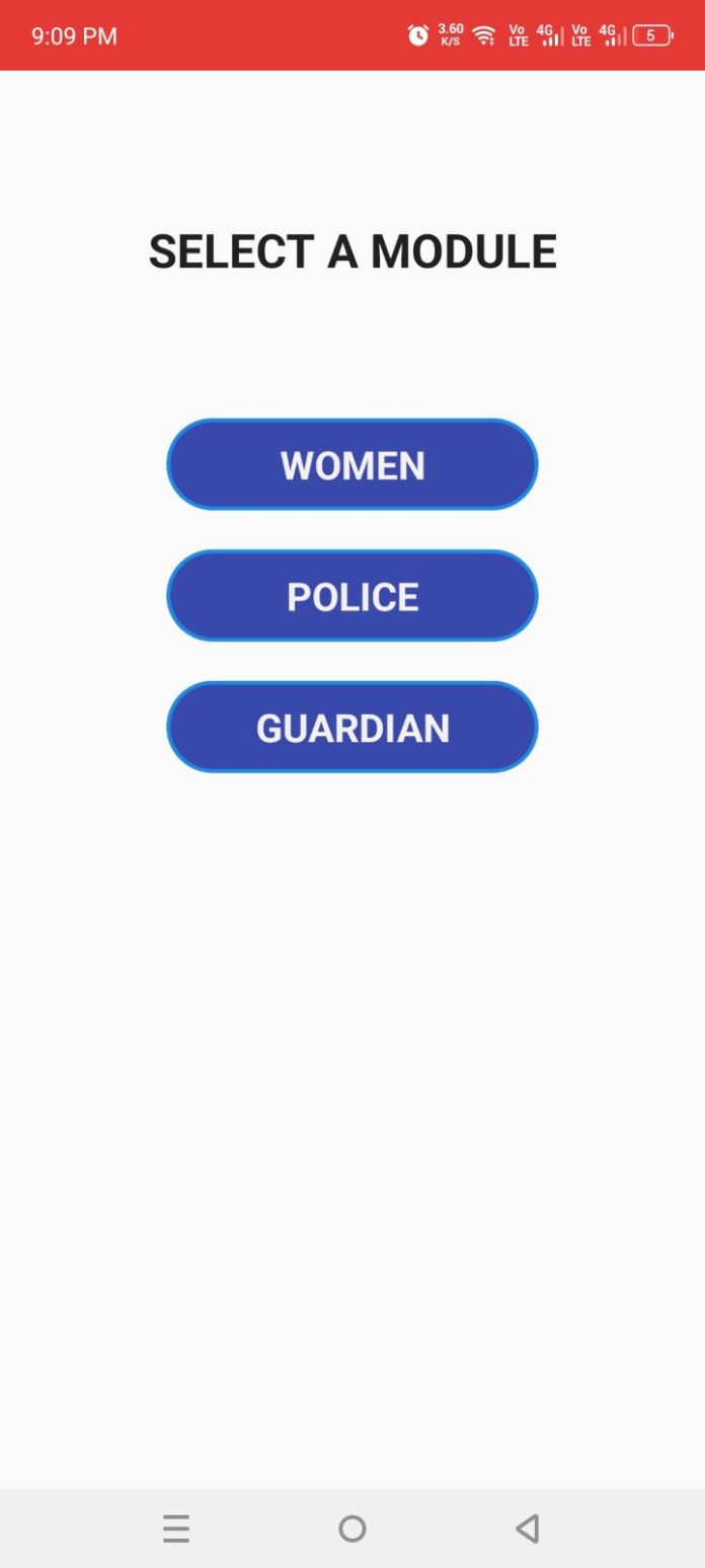 Android Application for Women's Safety